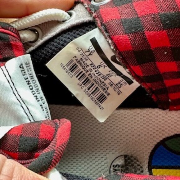 Nike Air Force One 1 LV8 Men's 7 Women's 8.5  Shoe Light Taupe Plaid - Picture 4 of 11